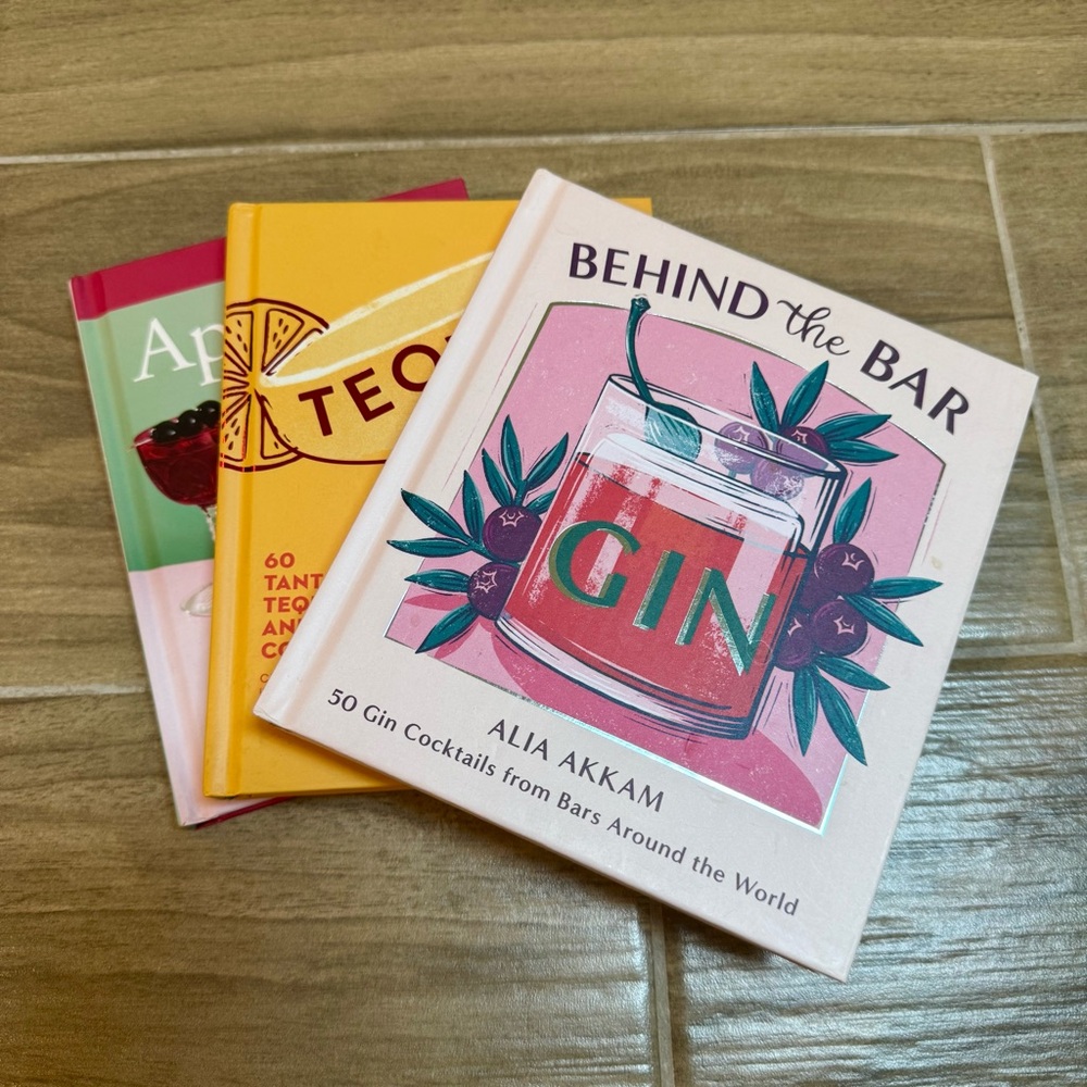 Bar Cart Book Set